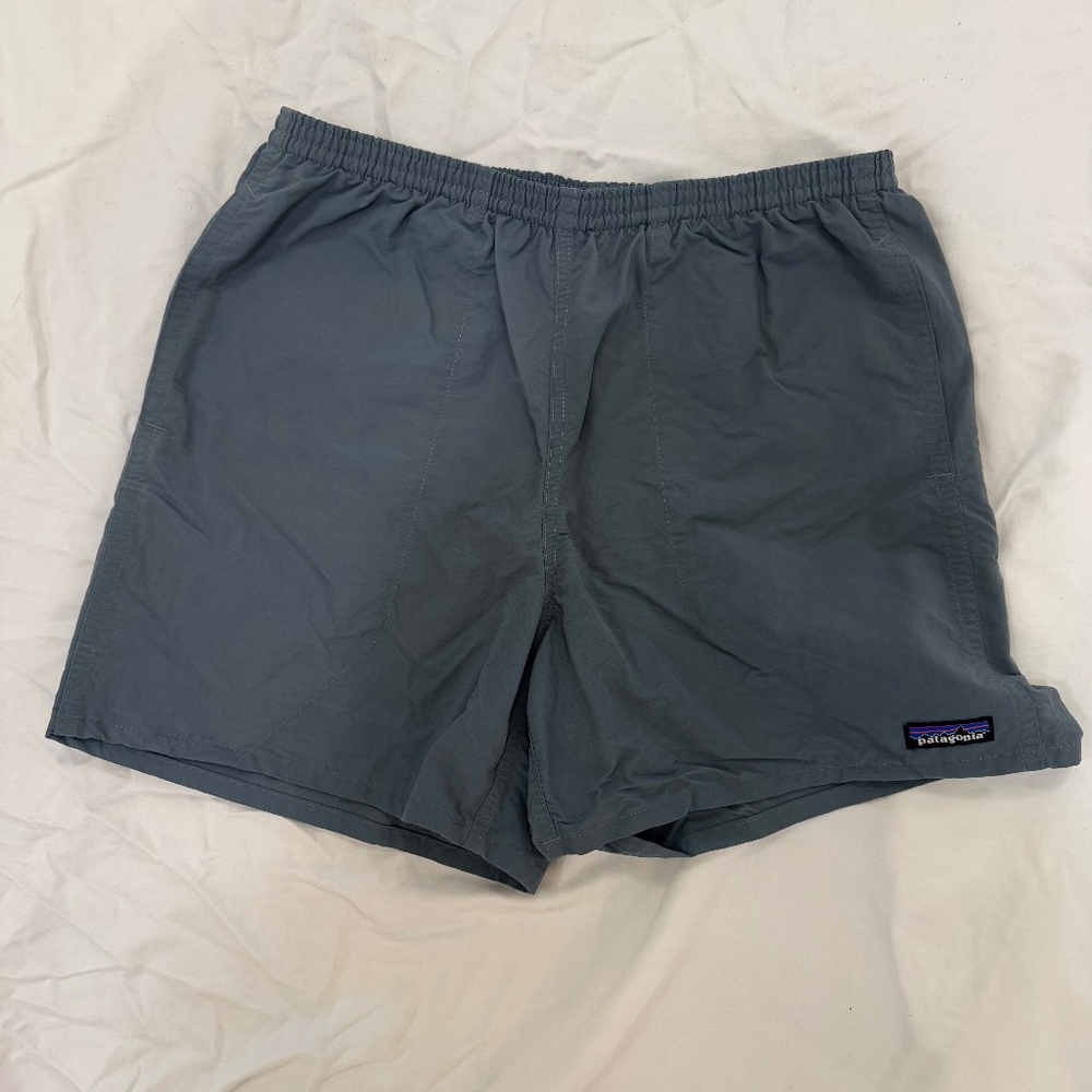 Men's Patagonia Baggies Shorts - 5" Inseam Plume Grey
